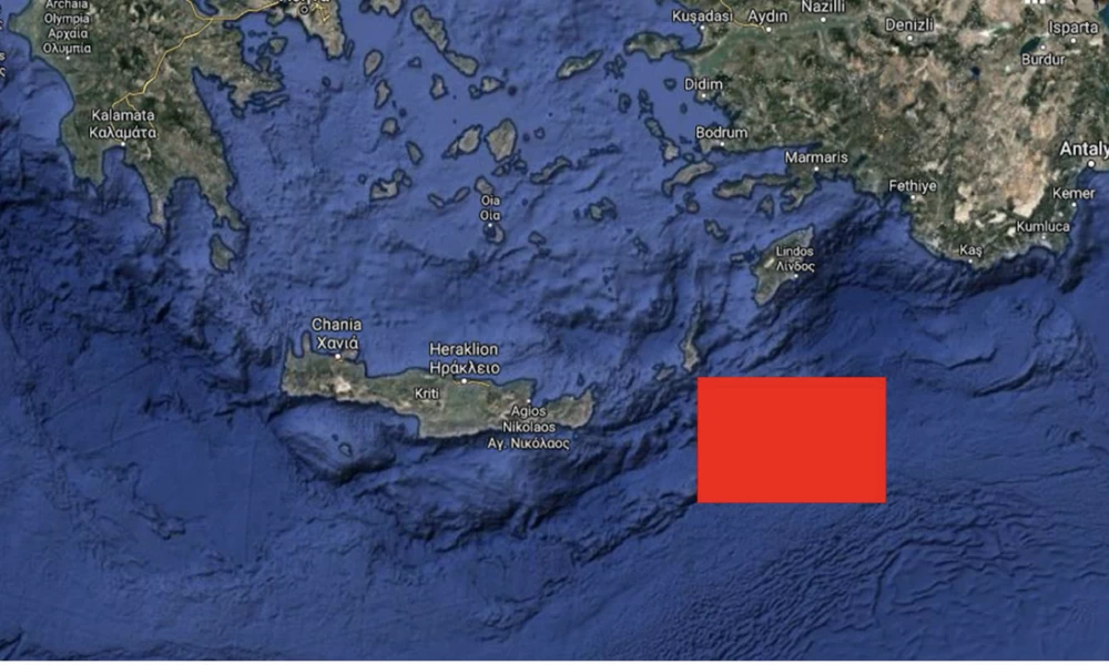 Τουρκική NAVTEX ανατολικά της Κρήτης στο πλαίσιο του τουρκολιβυκού μνημονίου
